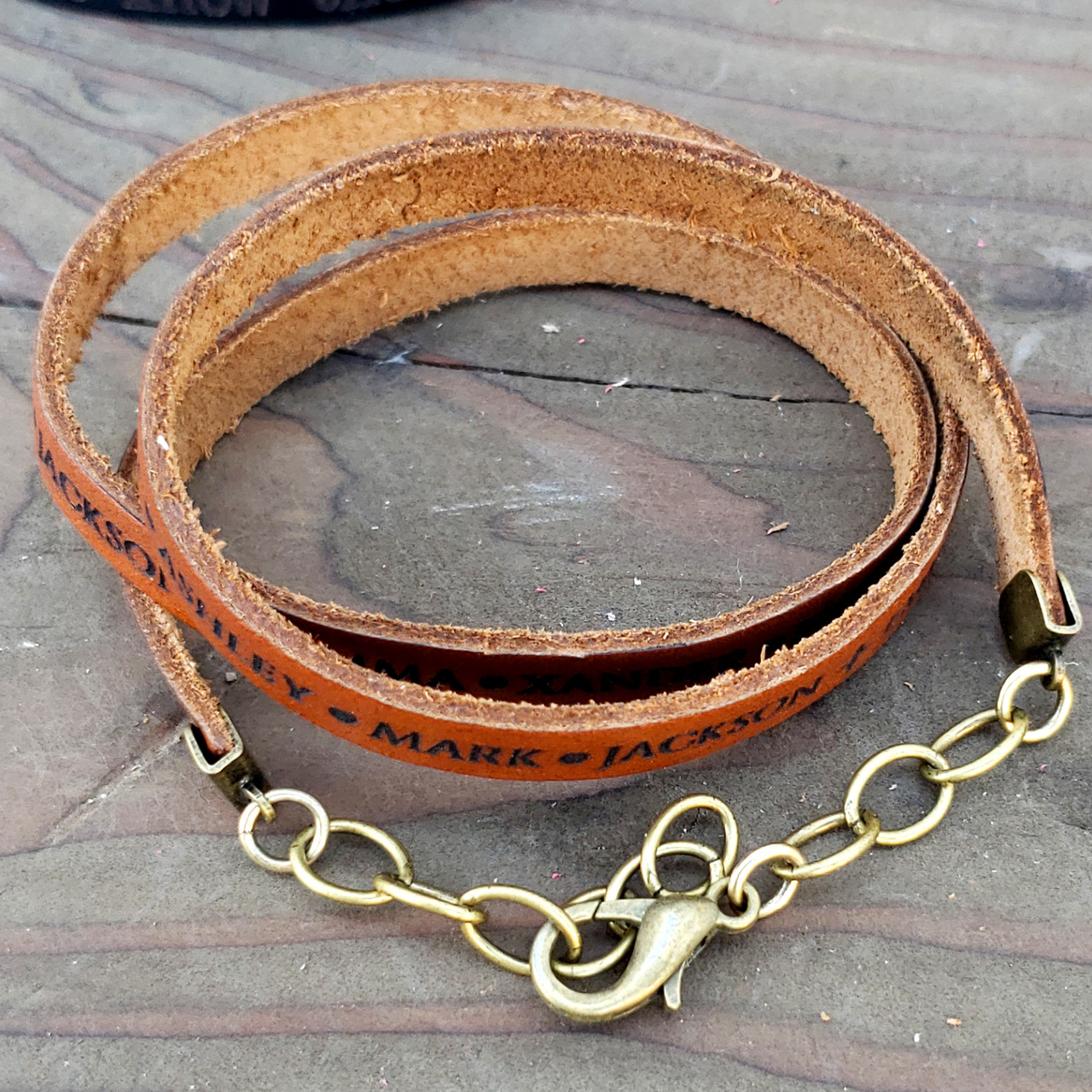 Leather Wrap Bracelet (More Colors) – Little Laramie Trading Company