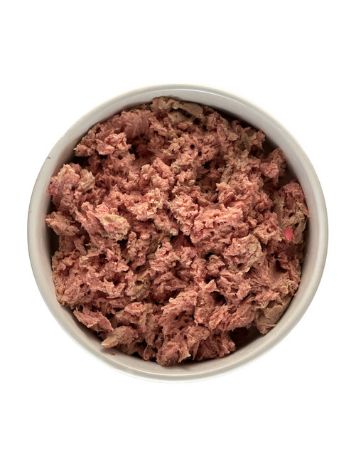 Minced Duck 4 x 140g portions - 100% Edible Grade Duck Carcass, Duck Necks, Duck Trim (Bone Content approx 20-25%)