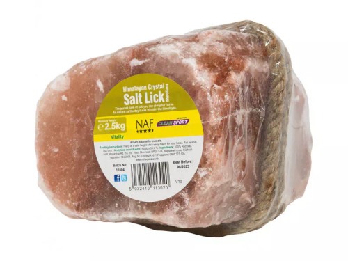 NAF Himalayan Salt Lick, the purest form of salt you can give your horse