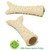 The natural peanut butter Dog Treats. These delicious chews are in a fun Antler shape with bumps along the surface for texture and helping to reduce plaque along the way.