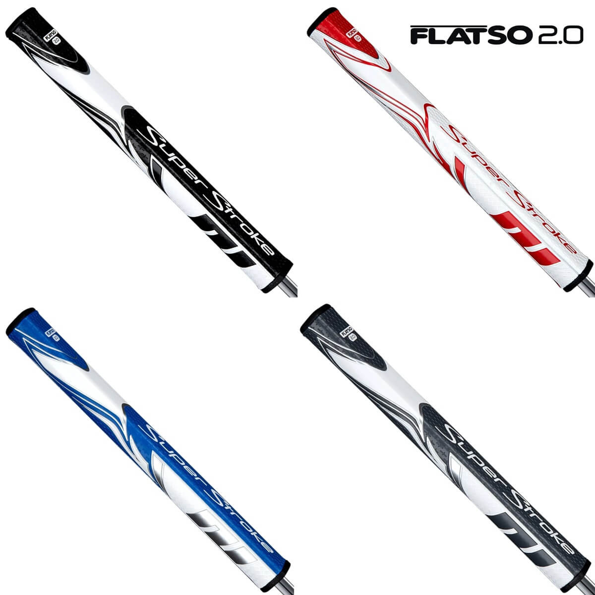 New Super Stroke Zenergy XL Flatso 2.0 Plus Putter Golf Grip XL Golf Club Grips