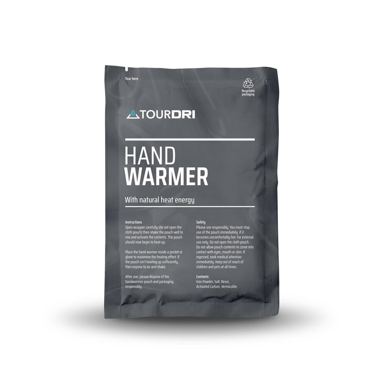 12-Hour Black Hand Warmer