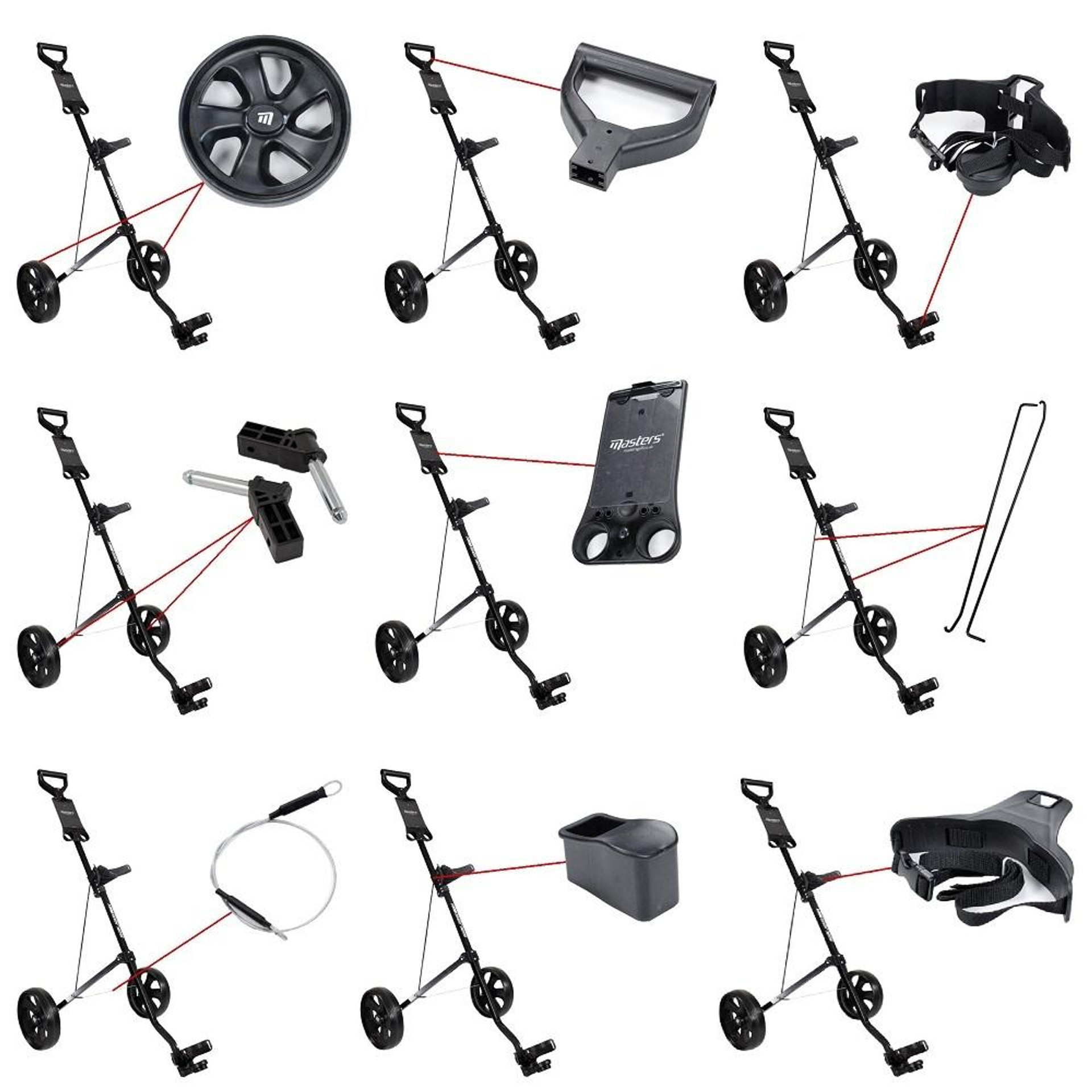 1 Series Golf Trolley Spare Parts Golfxpress