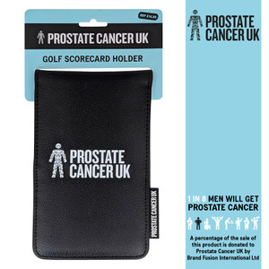 Golf Scorecard Holder - Supports Prostate Cancer UK Golf Scorecard Holder - Supports Prostate Cancer UK