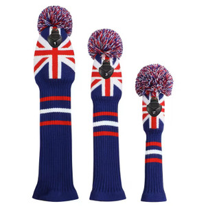 British Flag Golf Club Head Cover Set