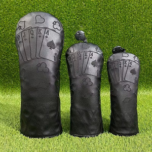 Poker Card Golf Headcover Set
