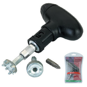 Masters Golf Masters Golf - Cleat-Master Deluxe Wrench - Contains 3 Different Attachments Masters Golf Masters Golf - Cleat-Master Deluxe Wrench - Contains 3 Different Attachments