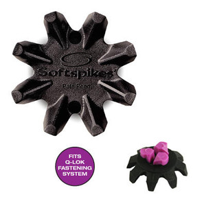 SoftSpikes SoftSpikes - Black Widow Golf Cleat - Q-Fit - 1 Set SoftSpikes SoftSpikes - Black Widow Golf Cleat - Q-Fit - 1 Set