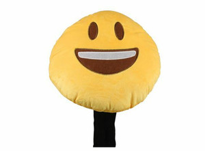 Winning Edge Winning Edge Novelty Headcover - Emoji Smiley Winning Edge Winning Edge Novelty Headcover - Emoji Smiley