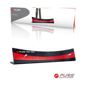 Pure2Improve Pure 2 Improve Unisex Adult Putt Path Putt Path - Black/Red Pure2Improve Pure 2 Improve Unisex Adult Putt Path Putt Path - Black/Red