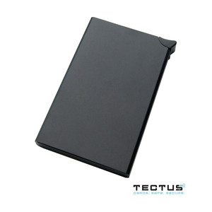 Tectus TECTUS - Black Aluminium Credit/Debit Card Holder Tectus TECTUS - Black Aluminium Credit/Debit Card Holder