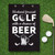 Funny Golf Towel – “Weekend Forecast Golf with a Chance of Beer” 