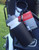 Quadra Drinks Bottle and Carabiner Clip Holder - Simply Attach to Golf Bag or Trolley - Red Quadra Drinks Bottle and Carabiner Clip Holder - Simply Attach to Golf Bag or Trolley - Red