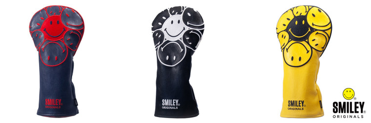 Smiley Original Stacked Driver Headcover