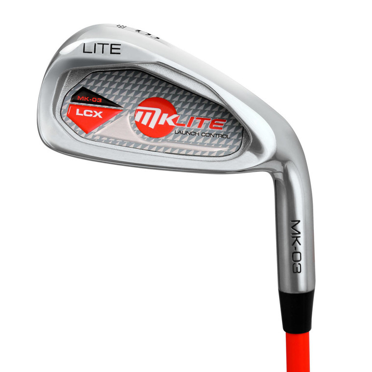 Masters Golf MKids - Lite Pitching-wedge Iron Left-Hand Red - 53- 135cm