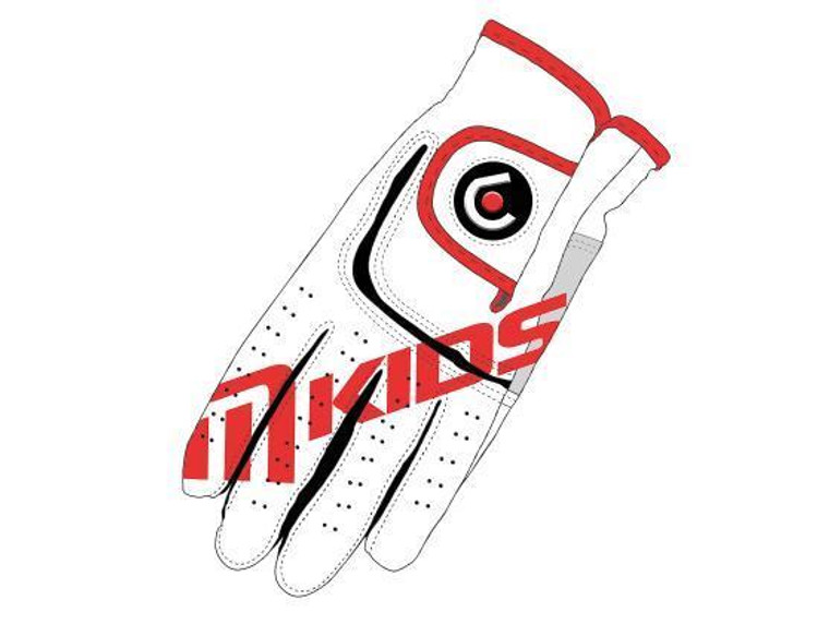 MKids Golf MKids Junior Glove Right hand White/Red - Medium