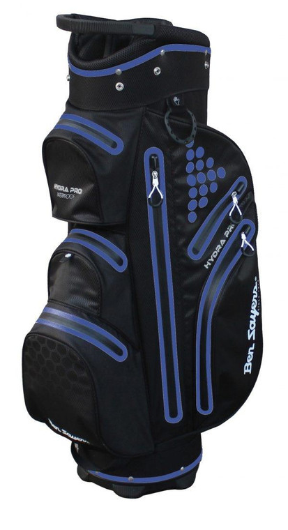 Ben Sayers Ben Sayers - Hydra Pro Waterproof Cart Bag - Black/Purple