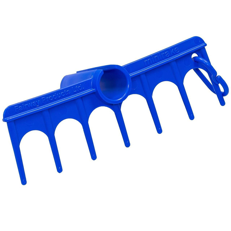 Longridge Golf LONGRIDGE MINI RAKE - BLUE - fits any golf grip