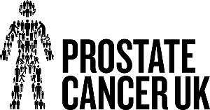 Prostate Cancer UK logo representing the charity supported by Golf Xpress through fundraising golf products, including accessories and gifts, with a percentage of each sale donated to help raise awareness, support research, and fight prostate cancer.