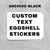 Custom Eggshells 3" x 2.25"