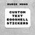 Custom Eggshells 4" x3"