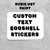 Custom Eggshells 4" x3"