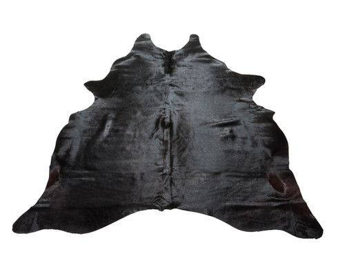 Rug | Natural Black Cow Hide Rug