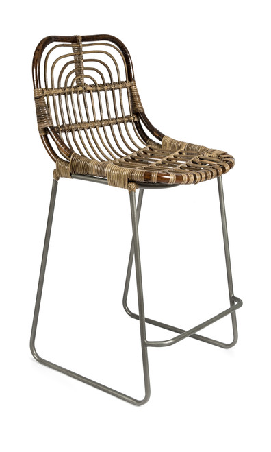 wayfair rattan bar stools