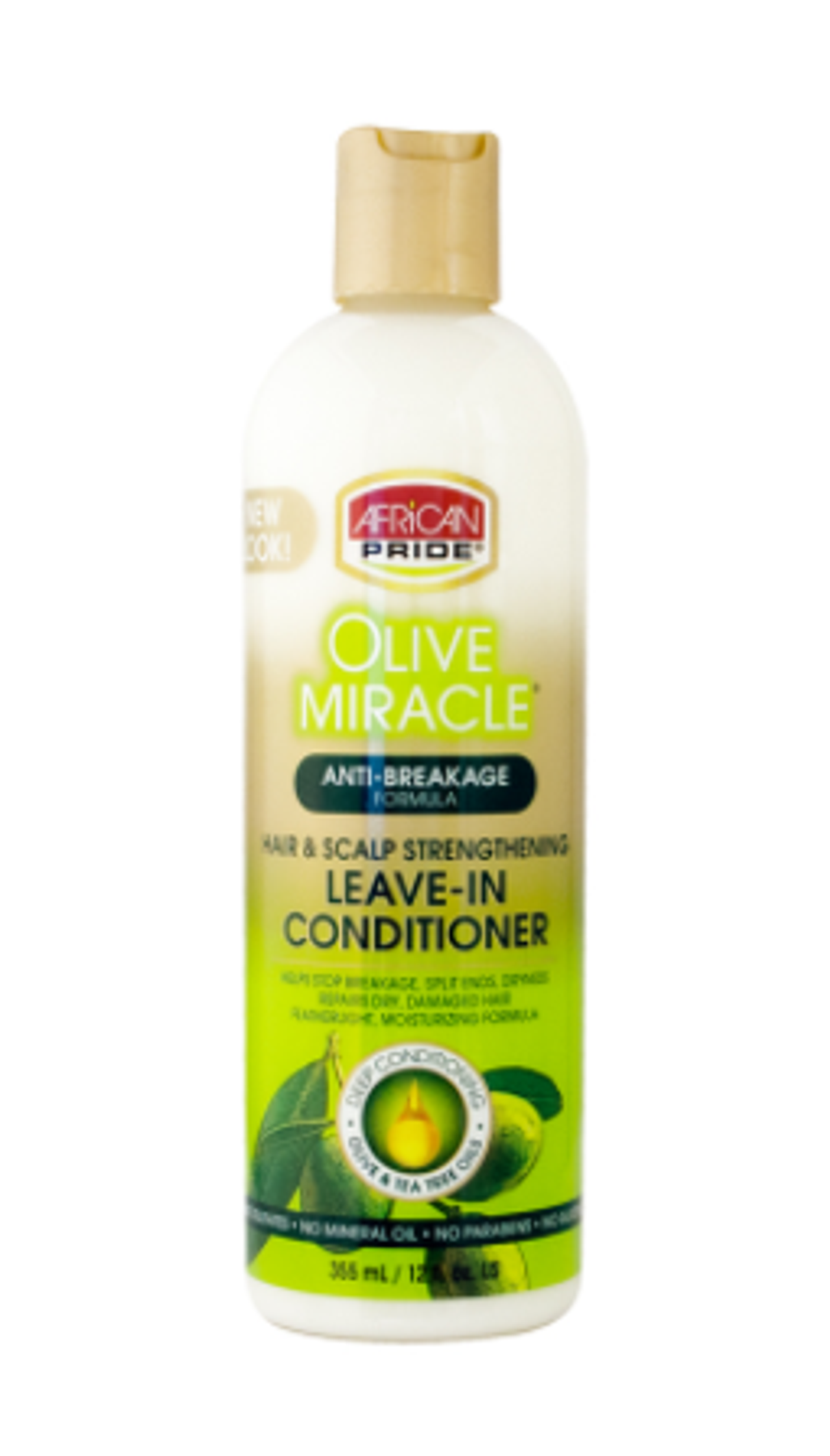 African Pride Olive Miracle Leave In Conditioner 12oz Trendz Beauty Supply 