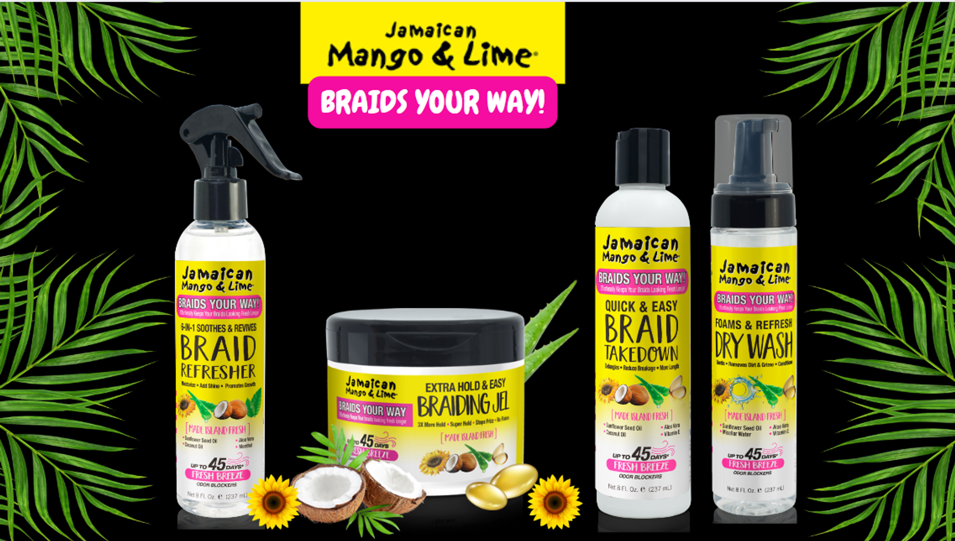 Braid Takedown & Review of the New Jamaican Mango and Lime Braids