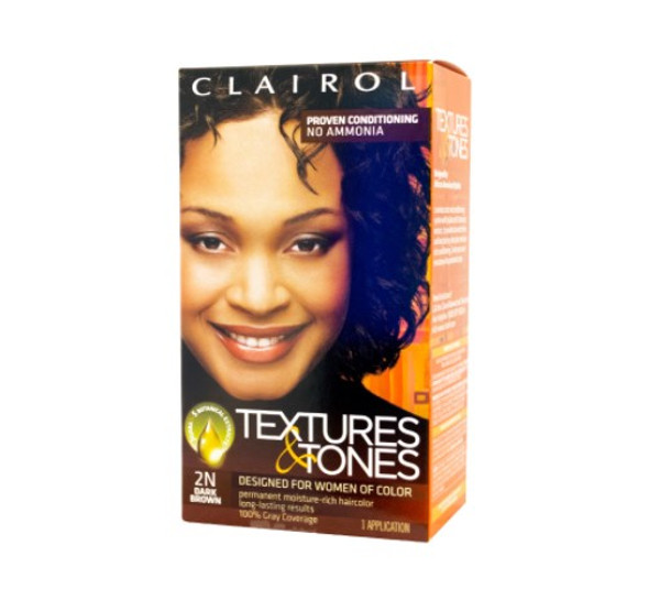 Clairol- Texture & Tone- 2N Dark Brown