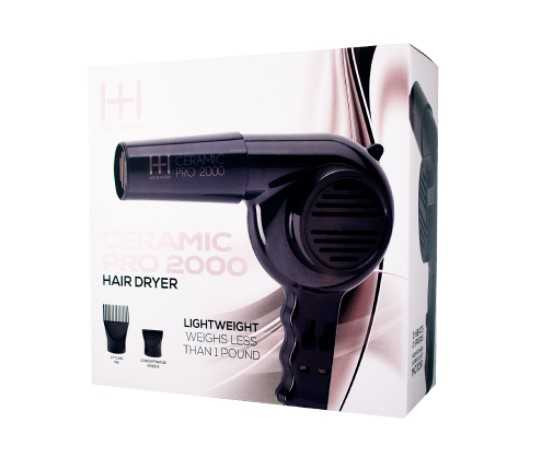 Annie H&H Ceramic Pro-2000 Dryer Black #5855