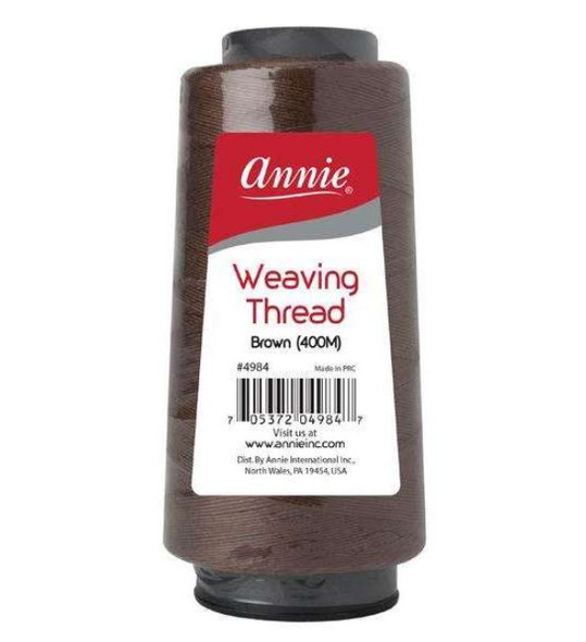 Annie Weaving Thread 400M Brown #4984