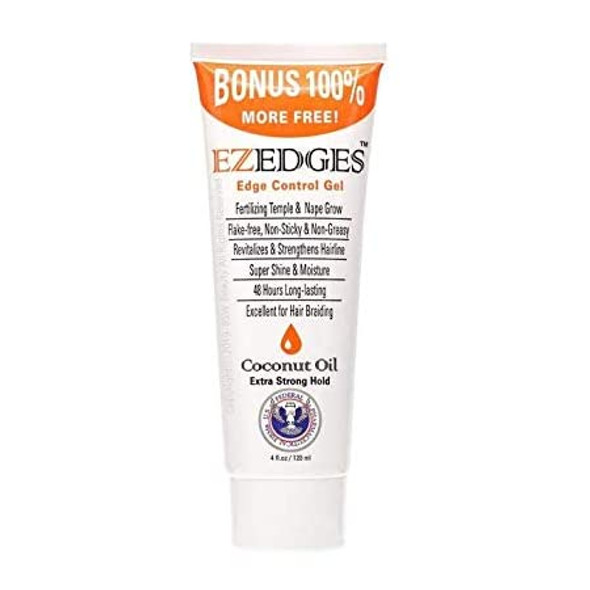 EzEdges Edge Control Gel With Coconut Oil Extra Strong Hold