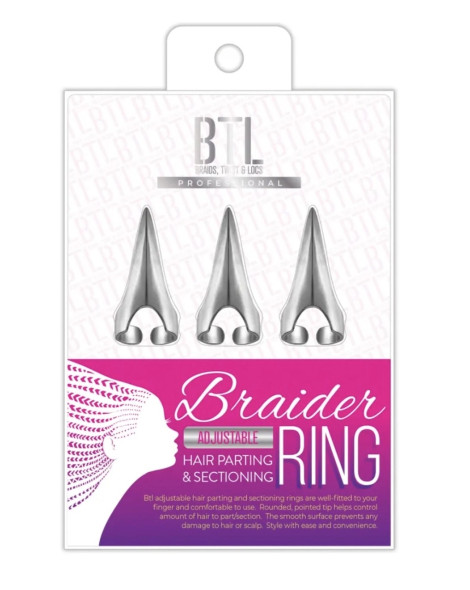 BTL Pro Braider Ring- Silver