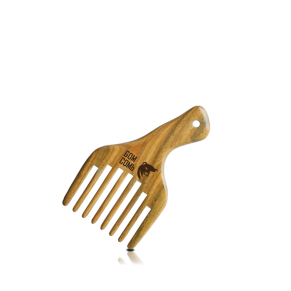 Gom Comb Handmade Wood Pick Comb #04