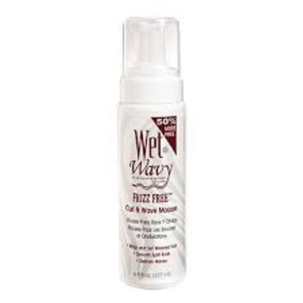 WET & WAVY CURL AND WAVE MOUSSE 8oz