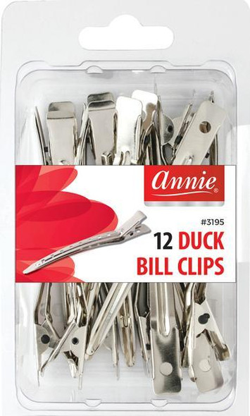 Annie- #3168 Duck Bill Clip 12ct