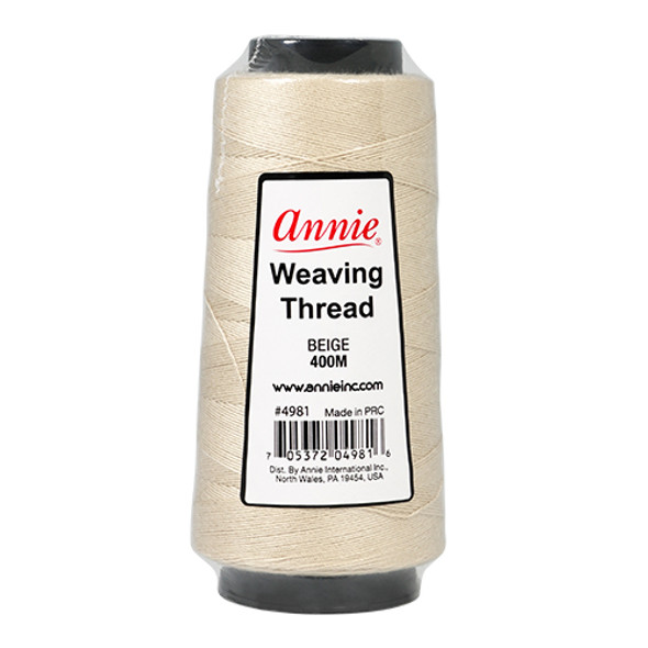 Annie- #4981 Weaving Thread 400M Beige