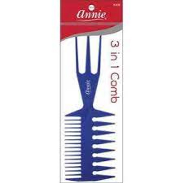 Annie- #54 3n1 Comb Large Asst Color Chosen