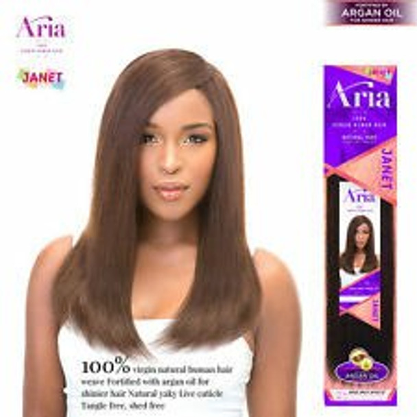 12" Aria 100% Virgin Huma Hair (Natural Yaky)