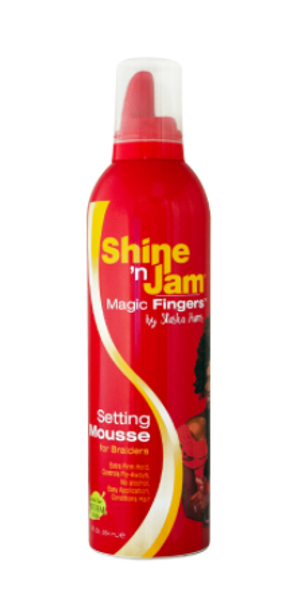 Ampro- Shine N Jam- Magic Fingers Setting Mousse 12oz