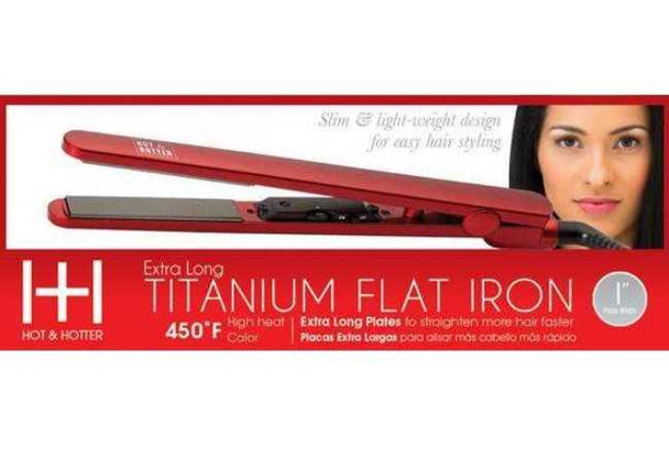 Annie H&H Extra Long Titanium Flat Iron #5894