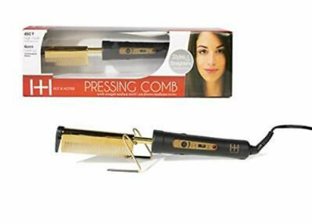 Annie- H&H Electrical Pressing Comb Medium Straight Teeth #5838