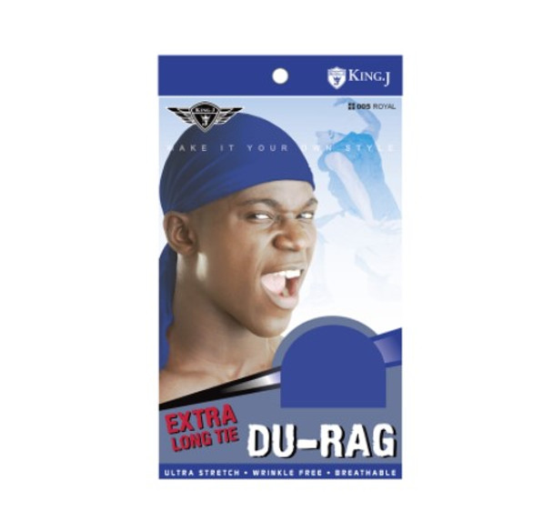 Extra Long Tie Du-Rag #005 Royal