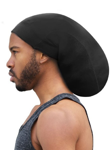 Dreadlock Wave Cap Black #084