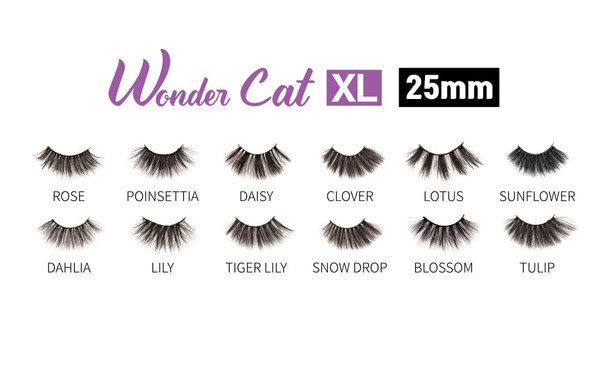 Wonder Cat Xl 25mm Eyelashes ( Ebin )