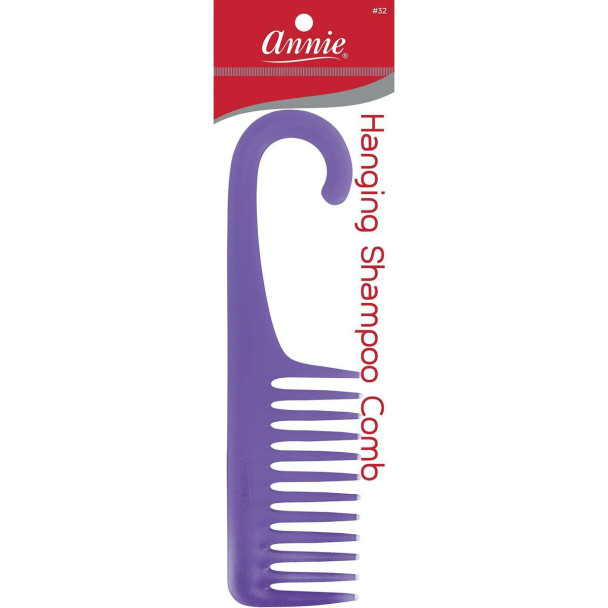 Annie- Hanging Shampoo Comb ( Assorted Color Chosen ) #32