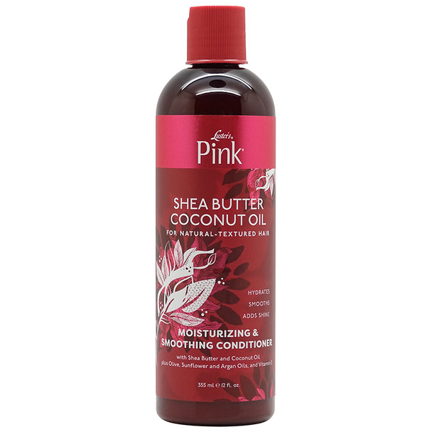 Lusters Pink Shea Butter Coconut Oil Moisturizing & Smoothing Conditioner 12oz