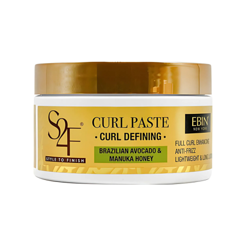 Ebin Curl Paste S2F Curl Defining Brazilian Avocado and Manuka Honey 8oz